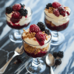 Easy Berry Cheesecake Parfaits