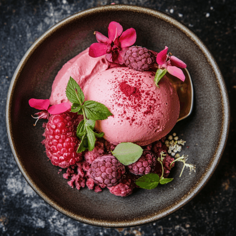 Easy Raspberry Mousse