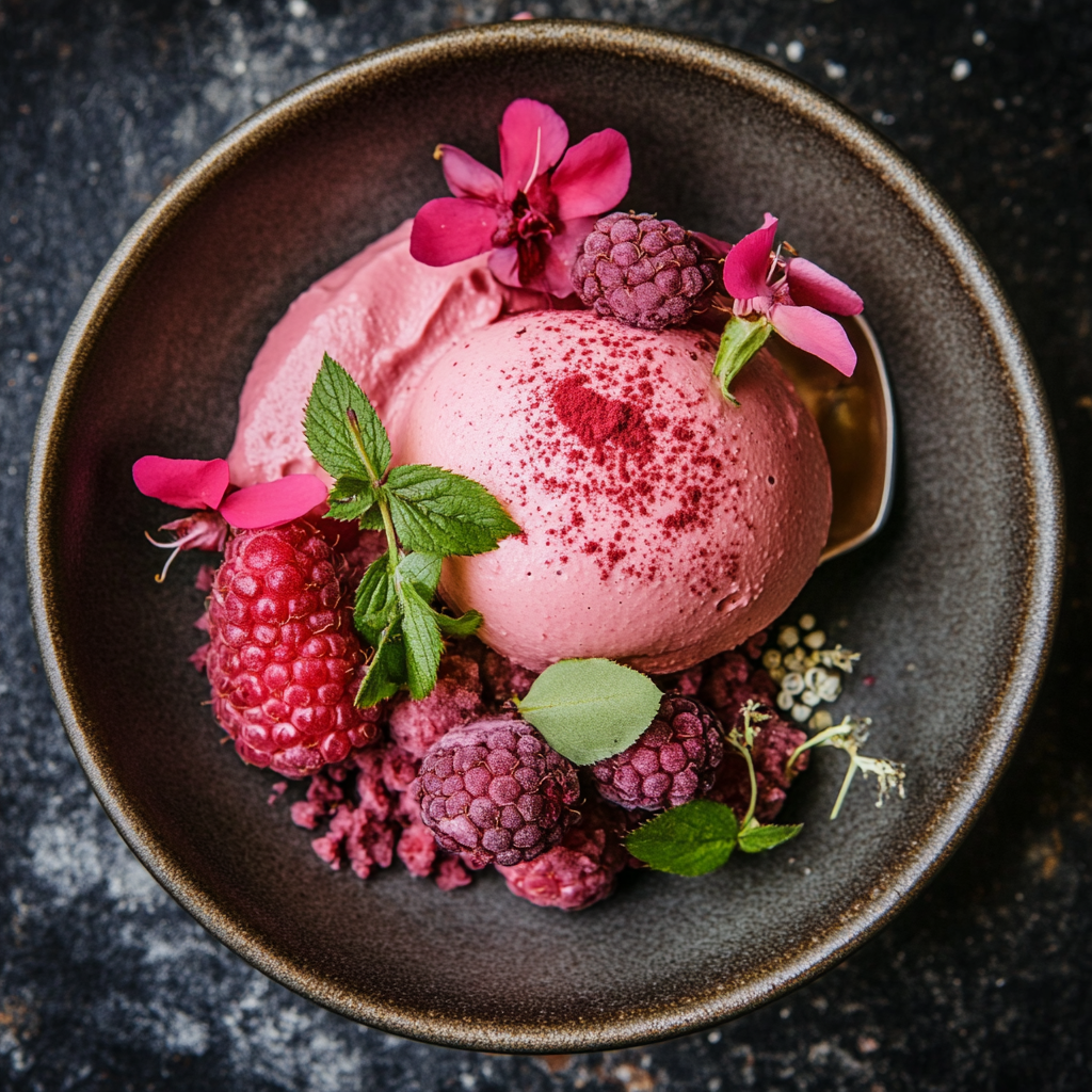 Easy Raspberry Mousse