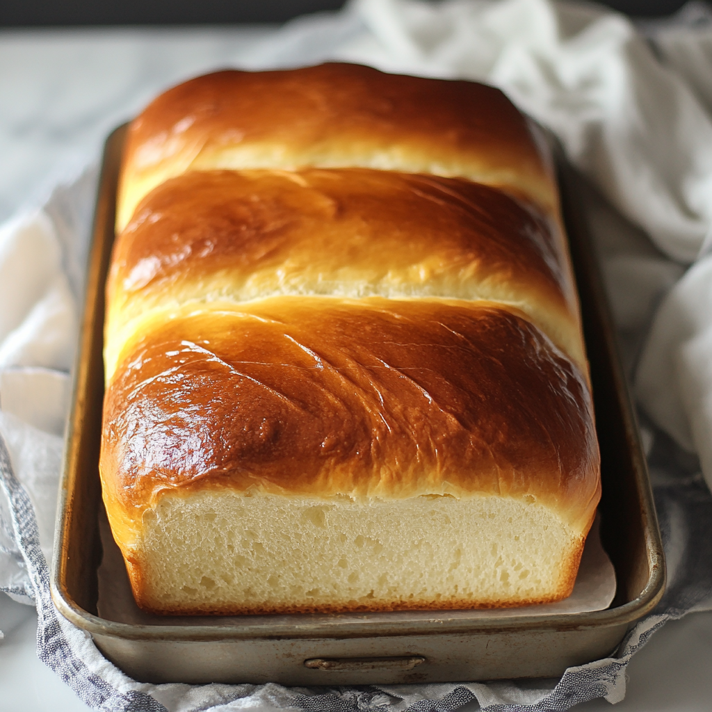 Easy Sweet Condensed Milk Bread
