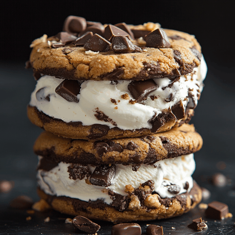 Ice Cream Cookie Dessert