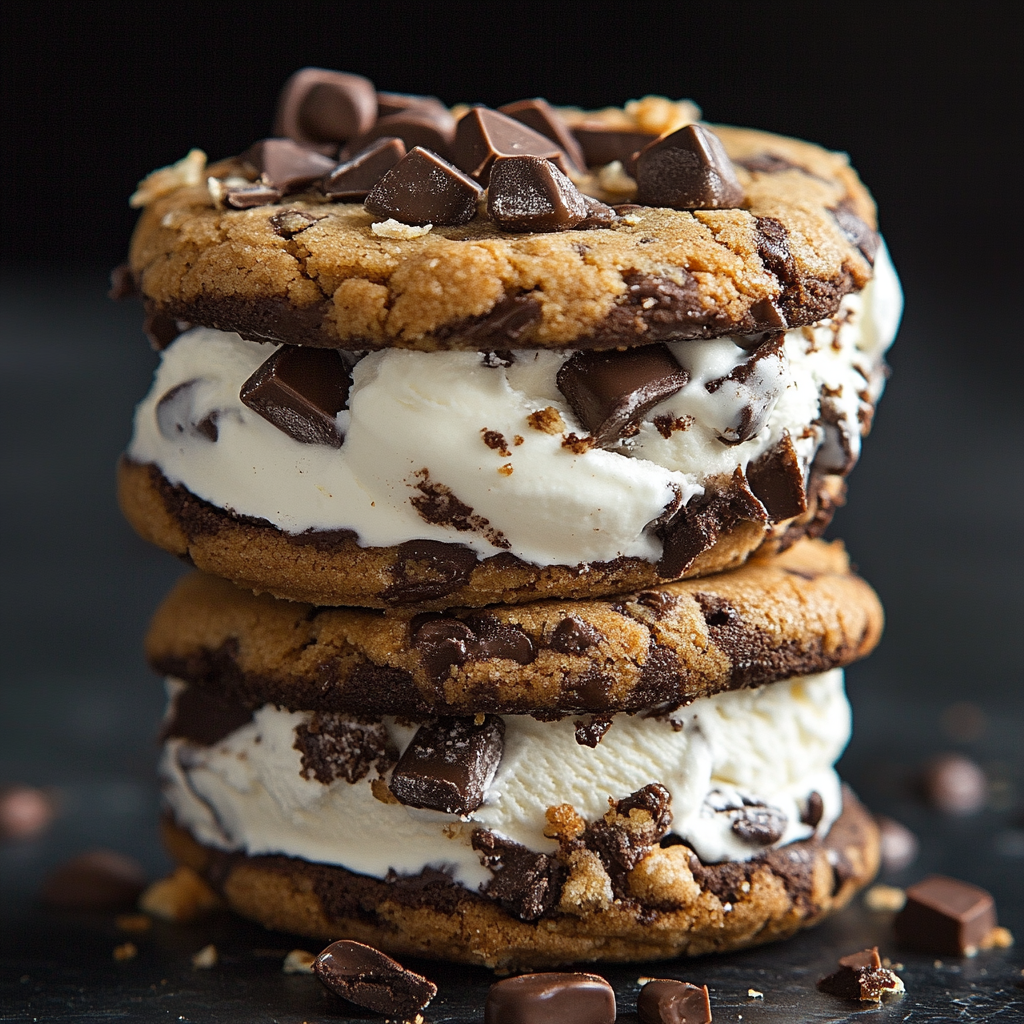 Ice Cream Cookie Dessert