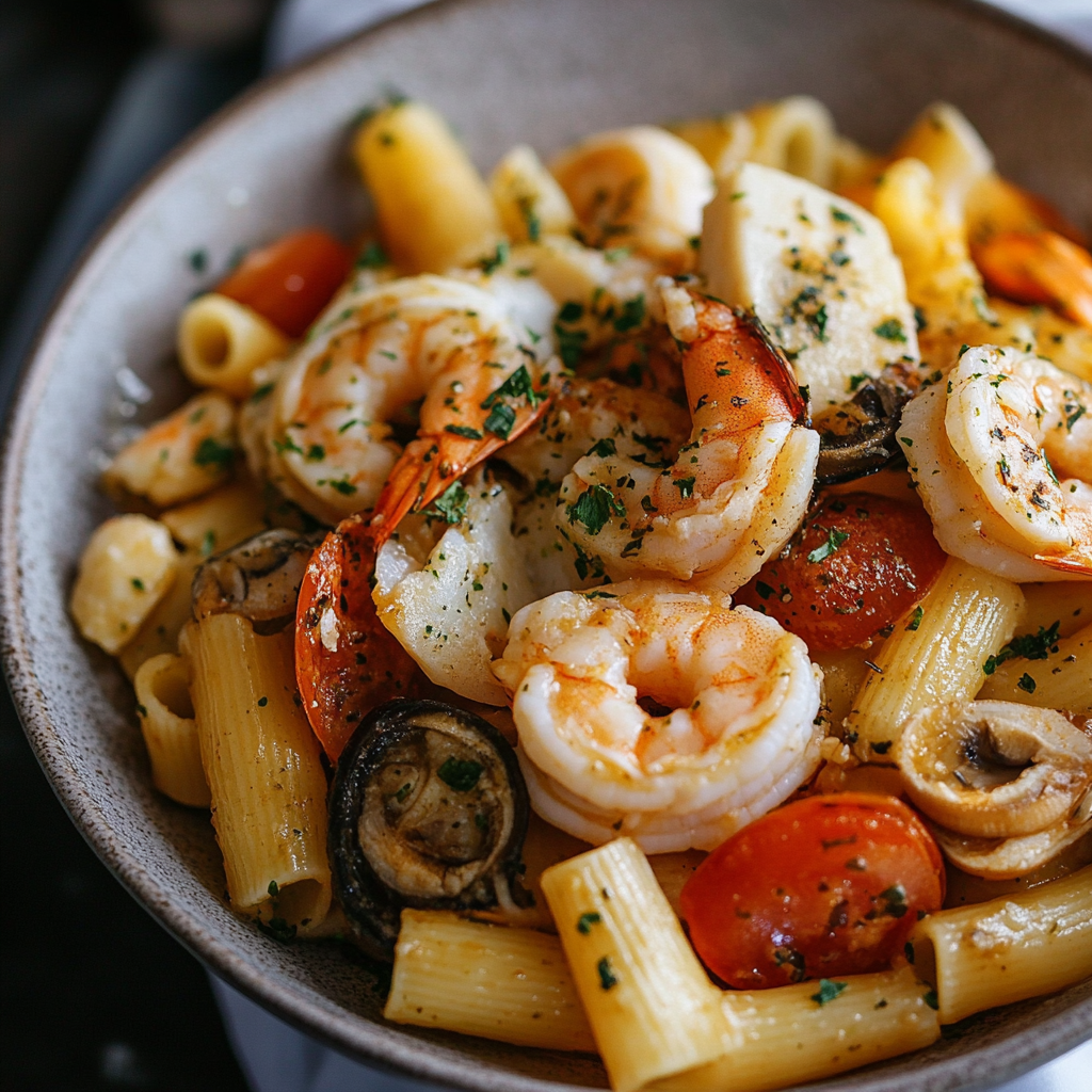 Seafood Pasta Creations