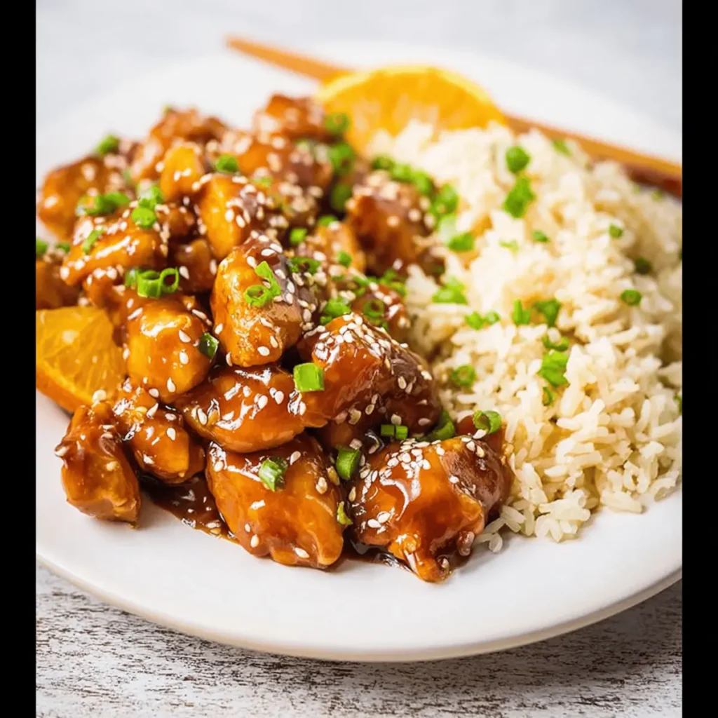 Crockpot Orange Chicken