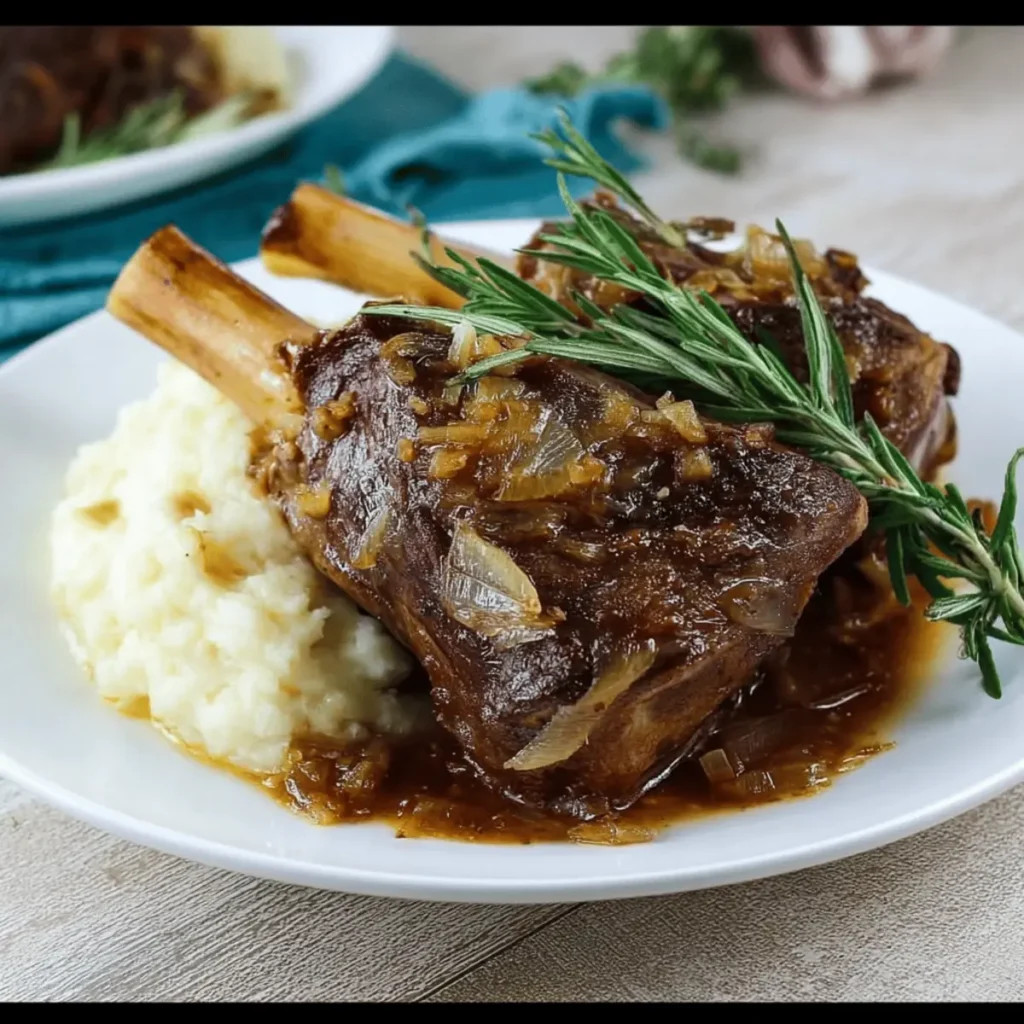 Herb Braised Lamb Shanks