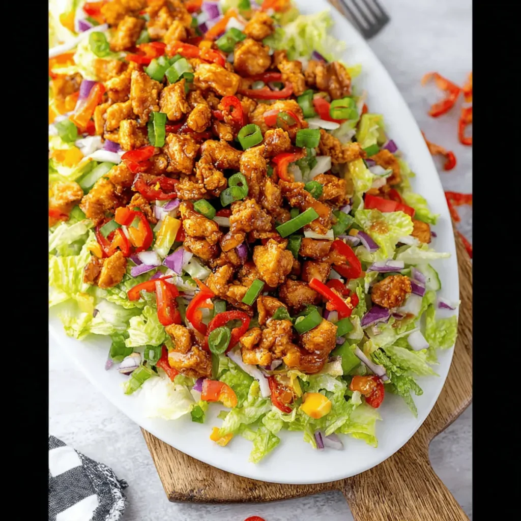 Honey Hot Chicken Salad