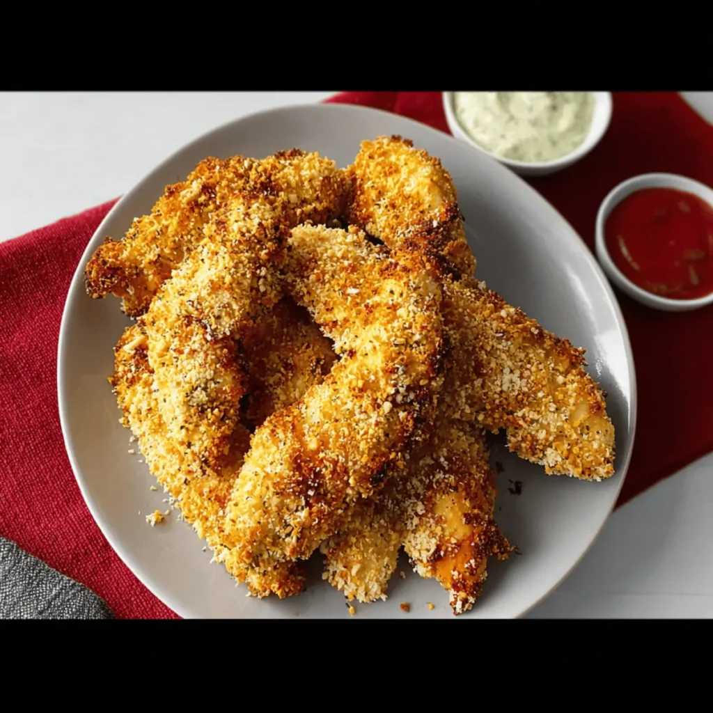 Oven Fried Chicken Strips