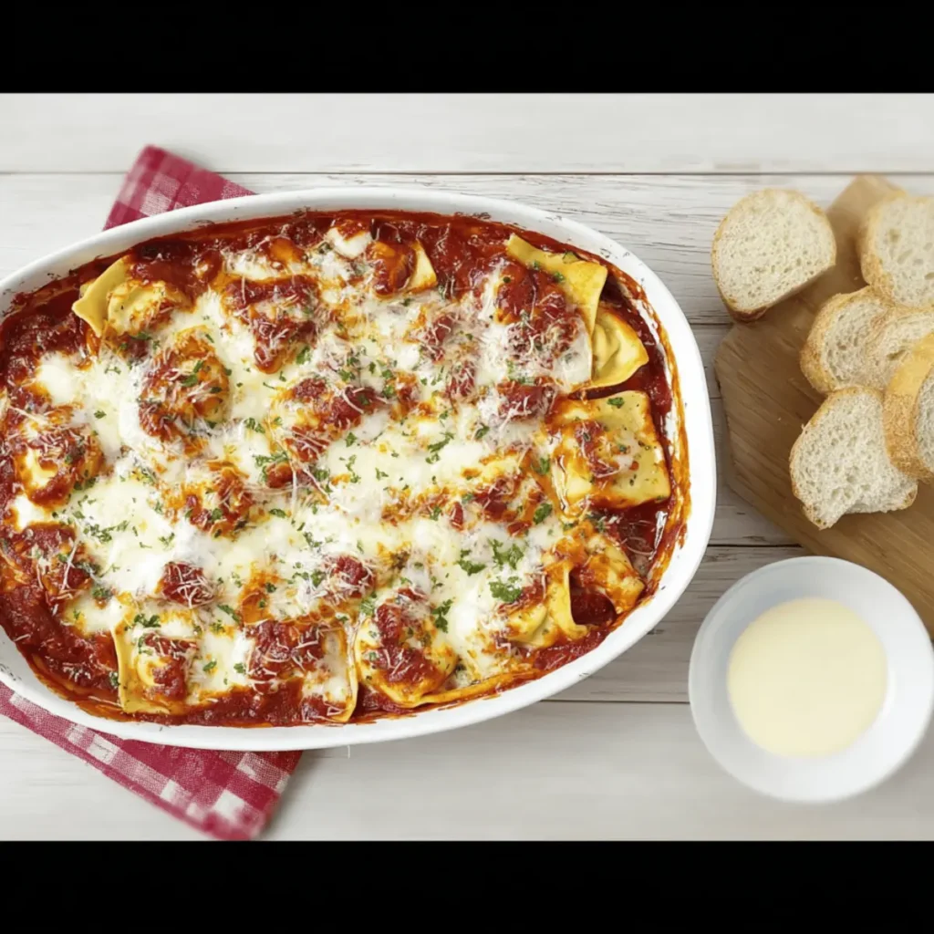 Ravioli Bake