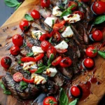 Balsamic Caprese Grilled Steak