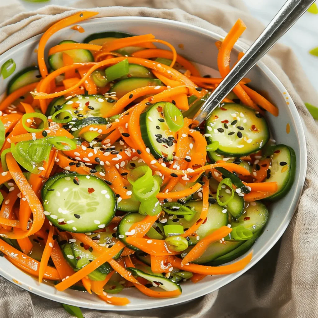 Carrot and Cucumber Salad