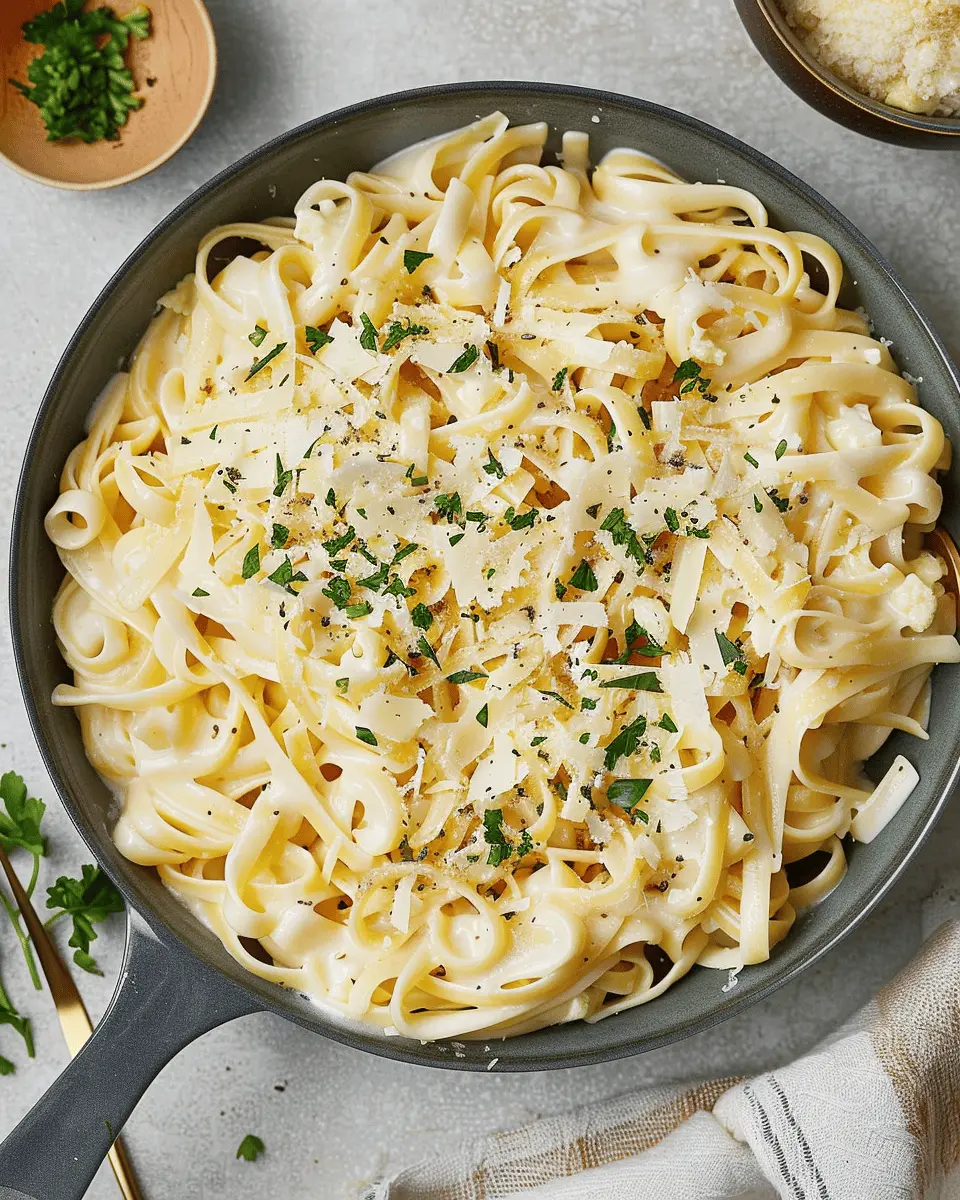 Cauliflower Alfredo Pasta