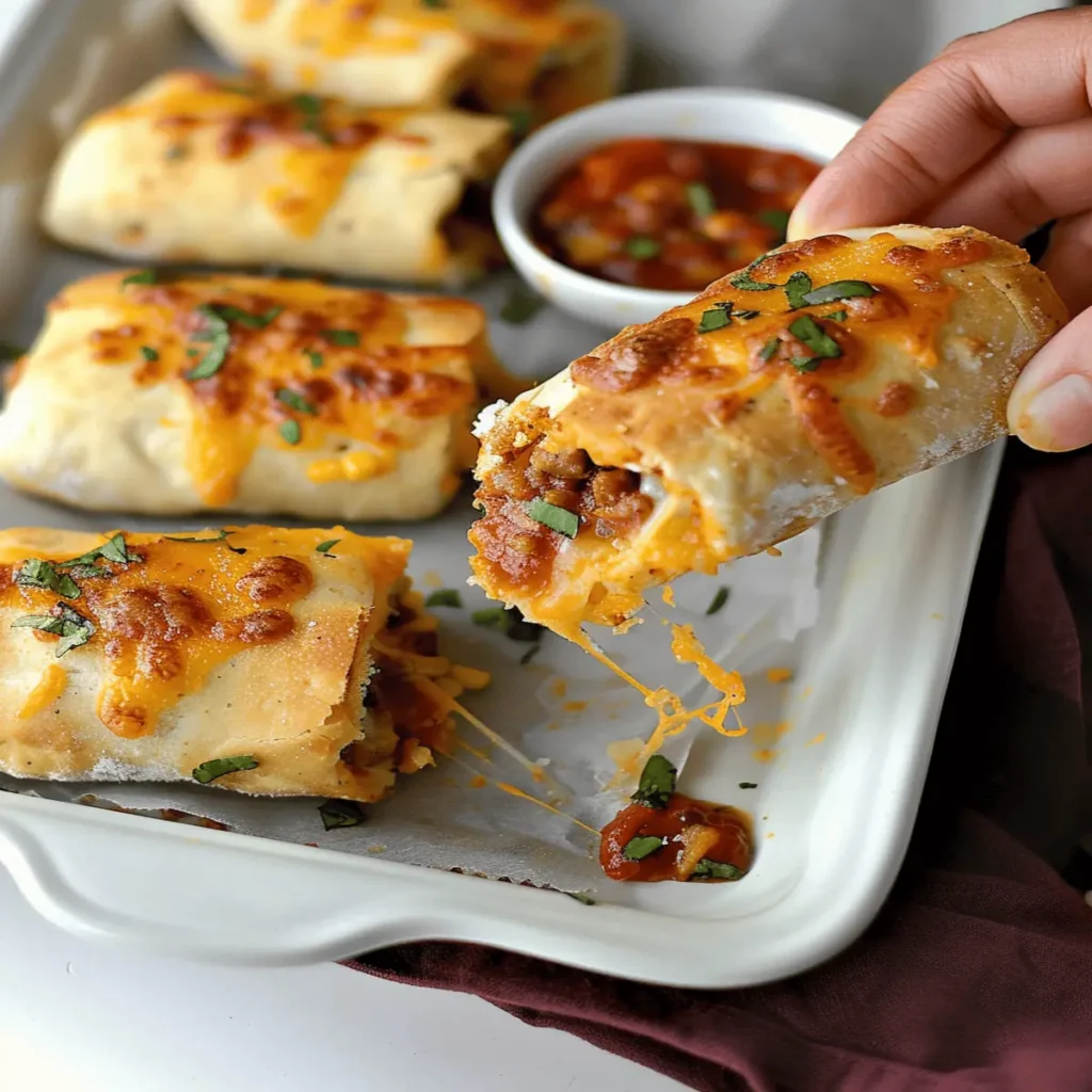 Cheesy Taco Sticks