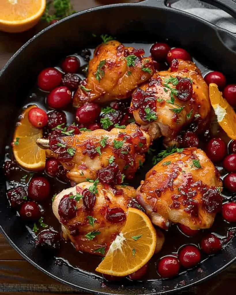 Cranberry Orange Chicken