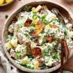 Crispy Smashed Potato Salad