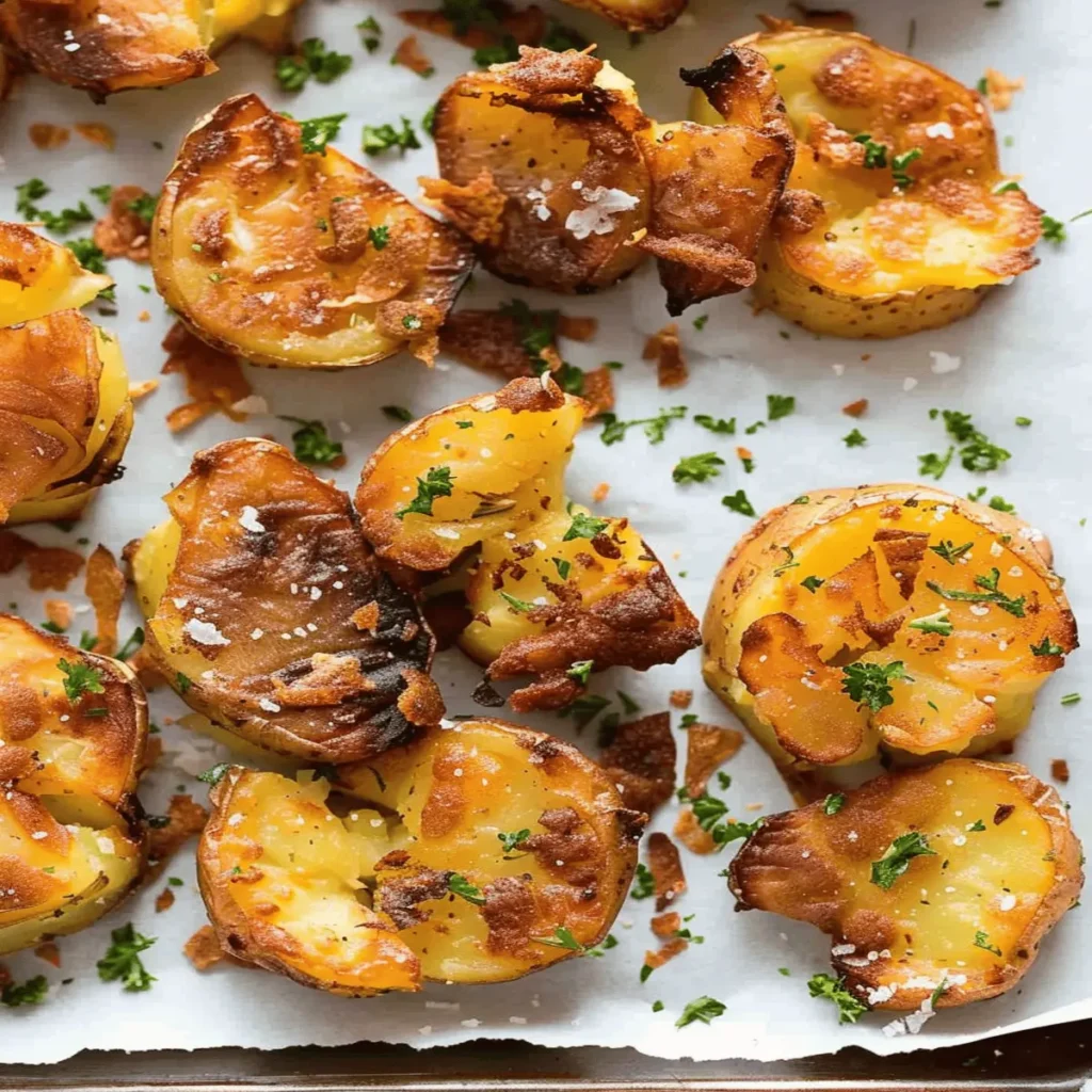Crispy Smashed Potatoes