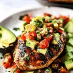 Fiesta Lime Chicken Recipe with Avocado