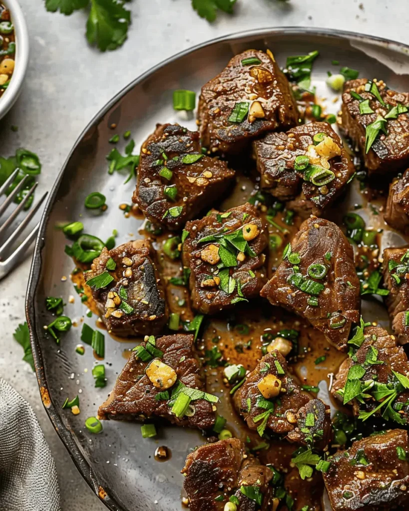 Garlic Butter Steak Bites