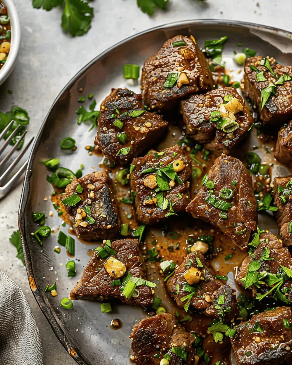 Garlic Butter Steak Bites