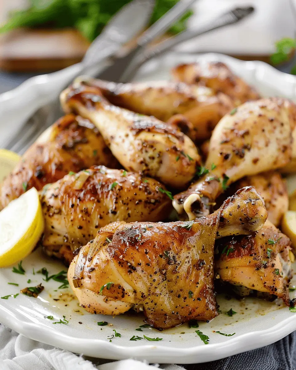 Garlic Chicken Legs