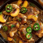 Jalapeno Peach Chicken