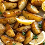 Lemon Greek Potatoes