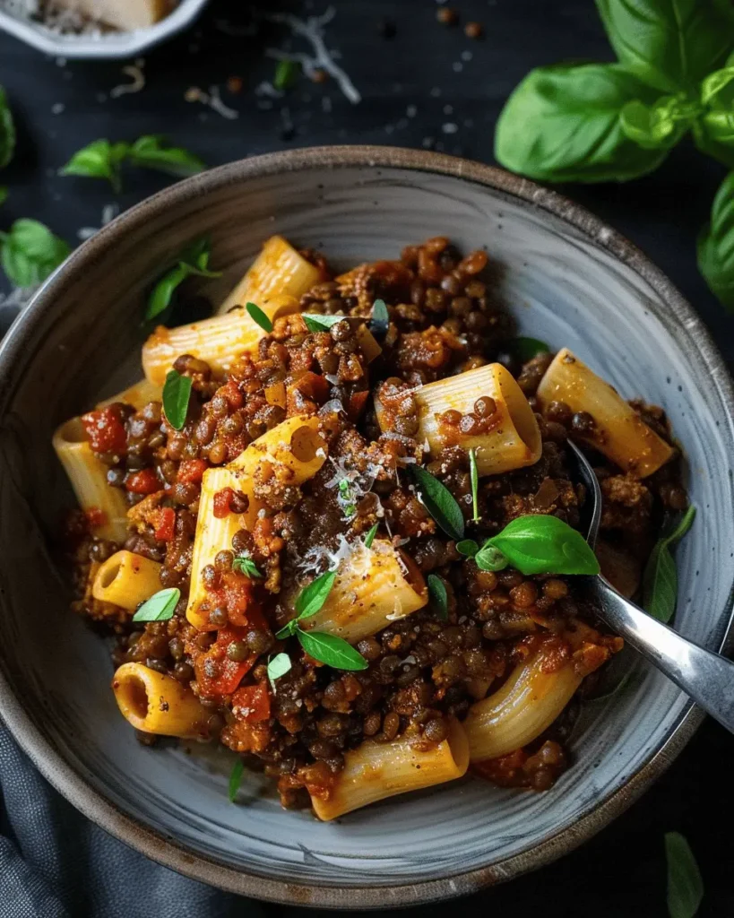 Lentil Bolognese