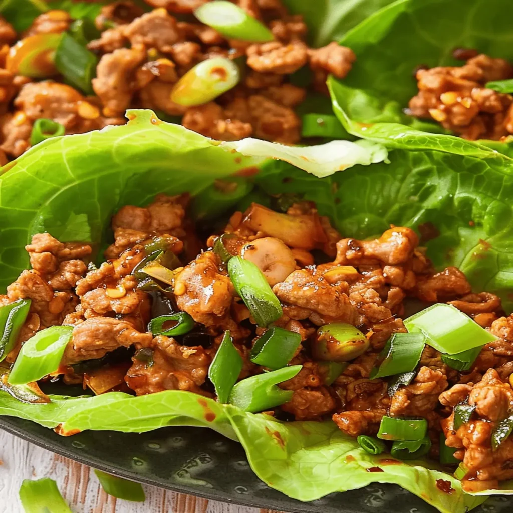 Lettuce Wraps