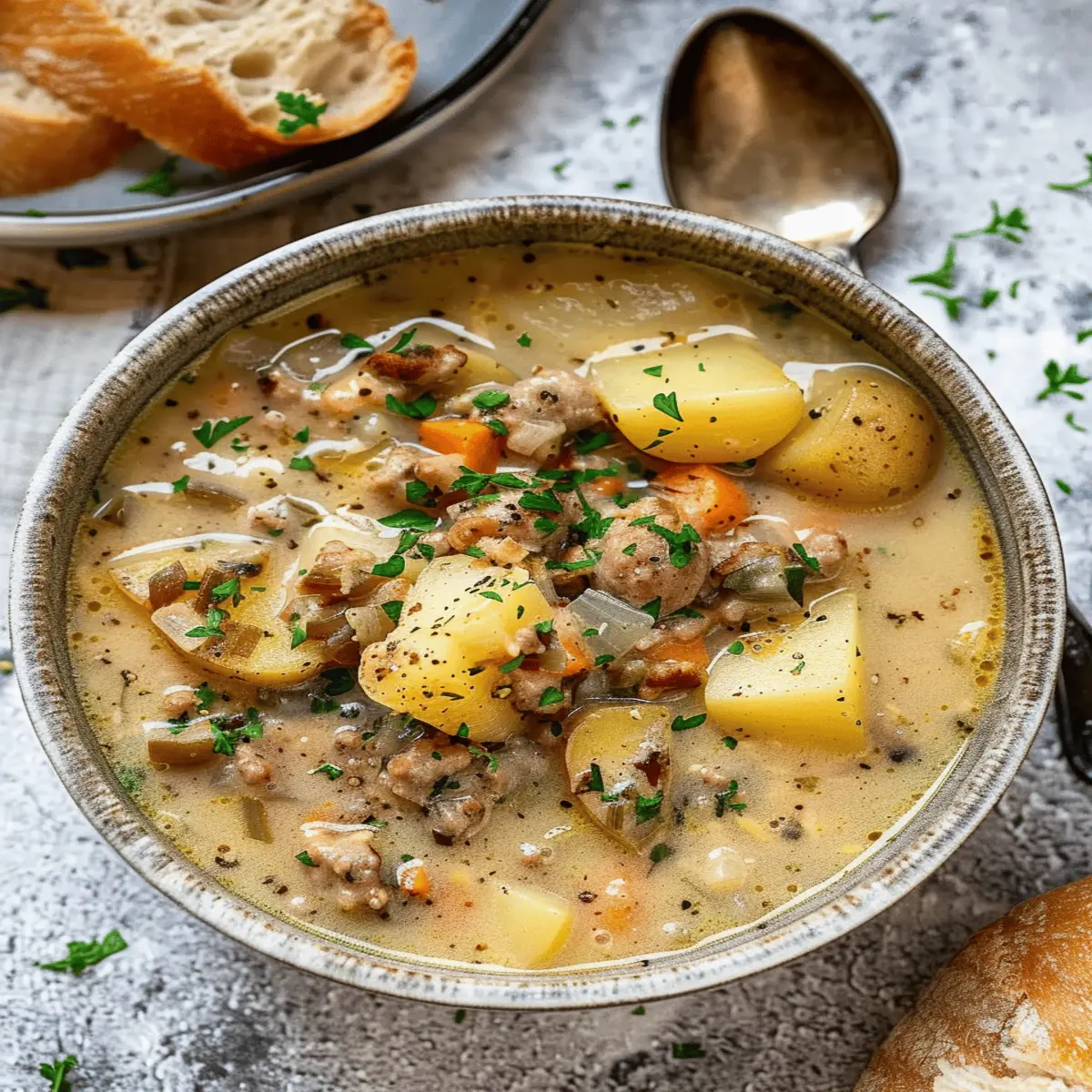 Potato and Sausage Chowder