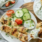 Tender Greek Chicken with Creamy Tzatziki