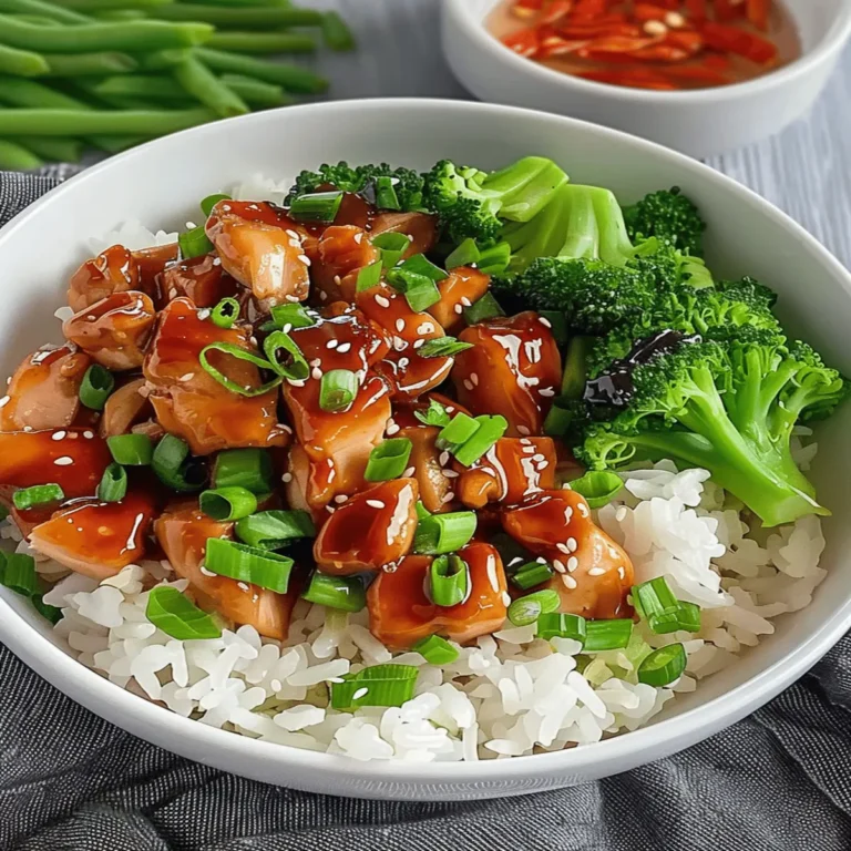 Teriyaki Chicken Rice Bowl