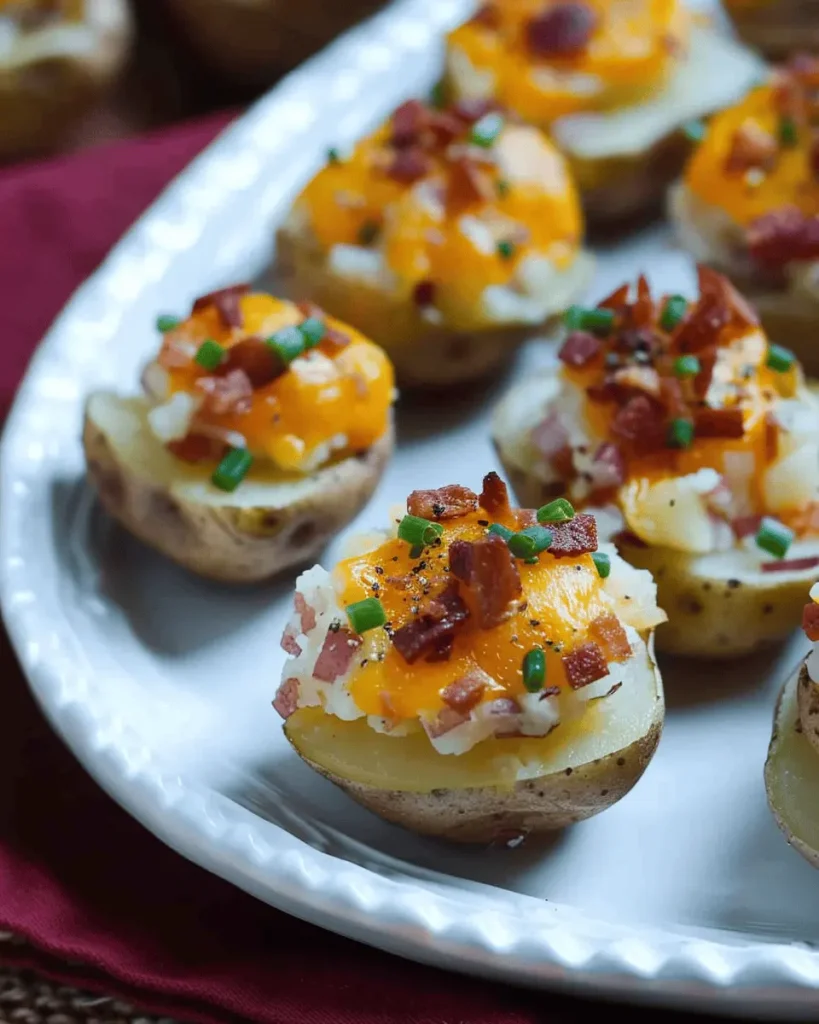 Twice Baked Potato Bites