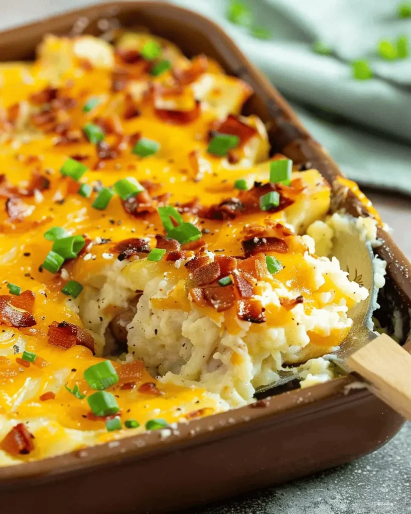 Twice Baked Potato Casserole