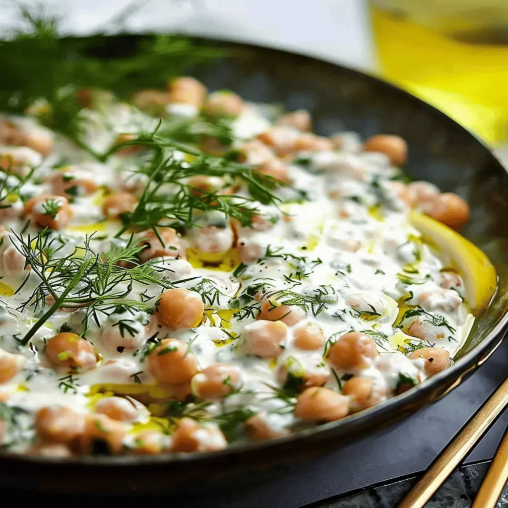 Tzatziki Chickpea Salad