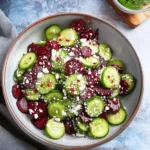 crisp Cucumber and Beetroot Salad