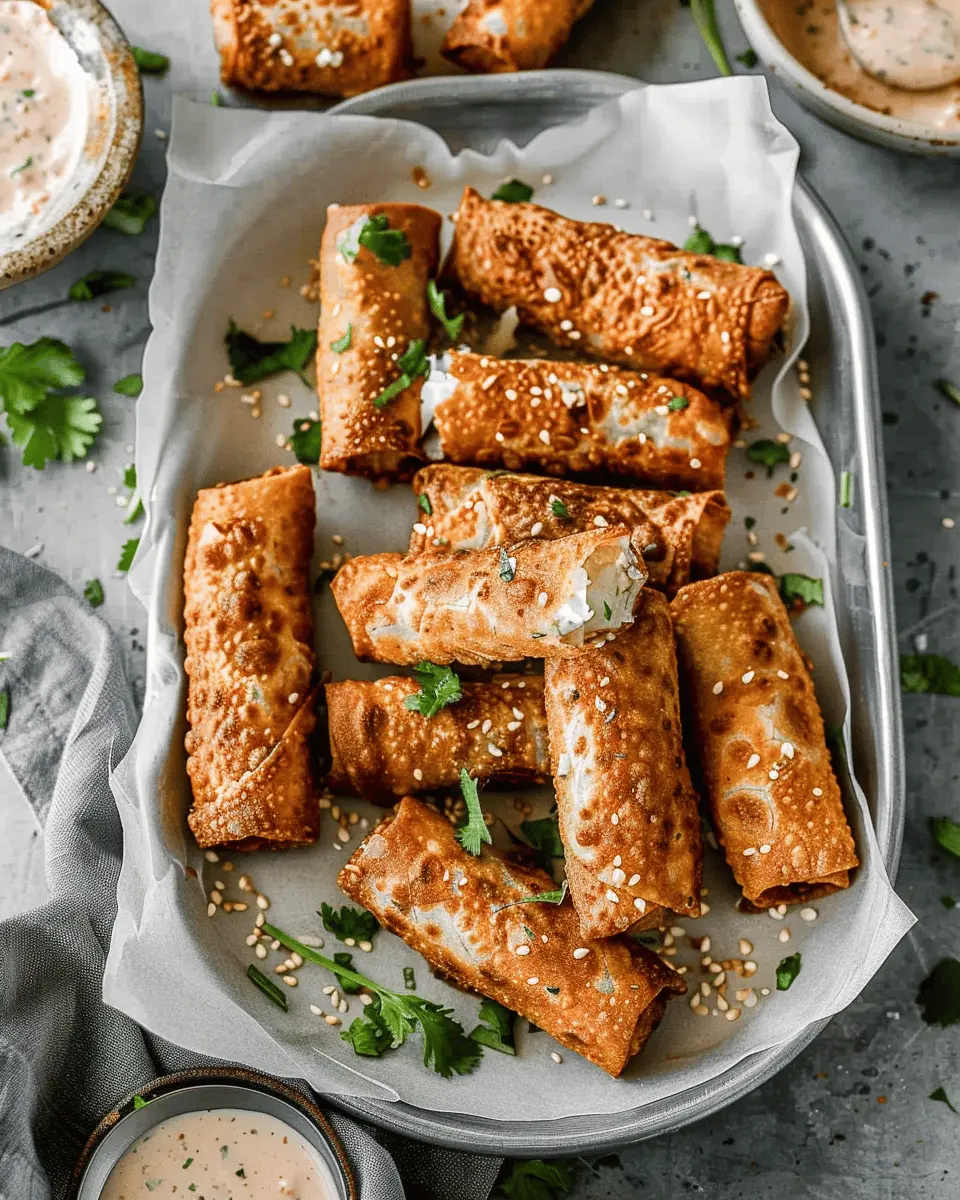 Southwest egg rolls: Easy and Flavorful with Turkey Bacon Delight