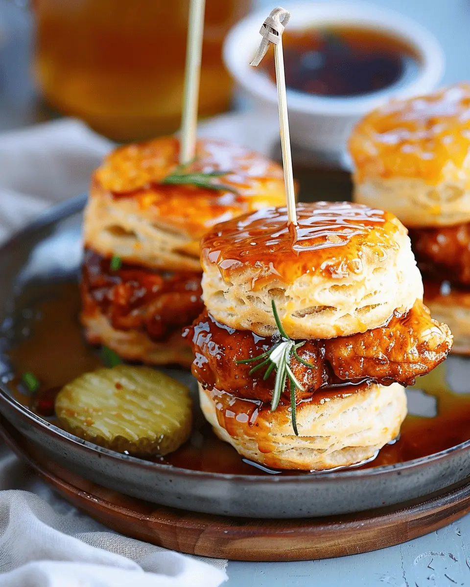 Hot Honey Chicken Biscuits: Easy, Indulgent Comfort Food Delight