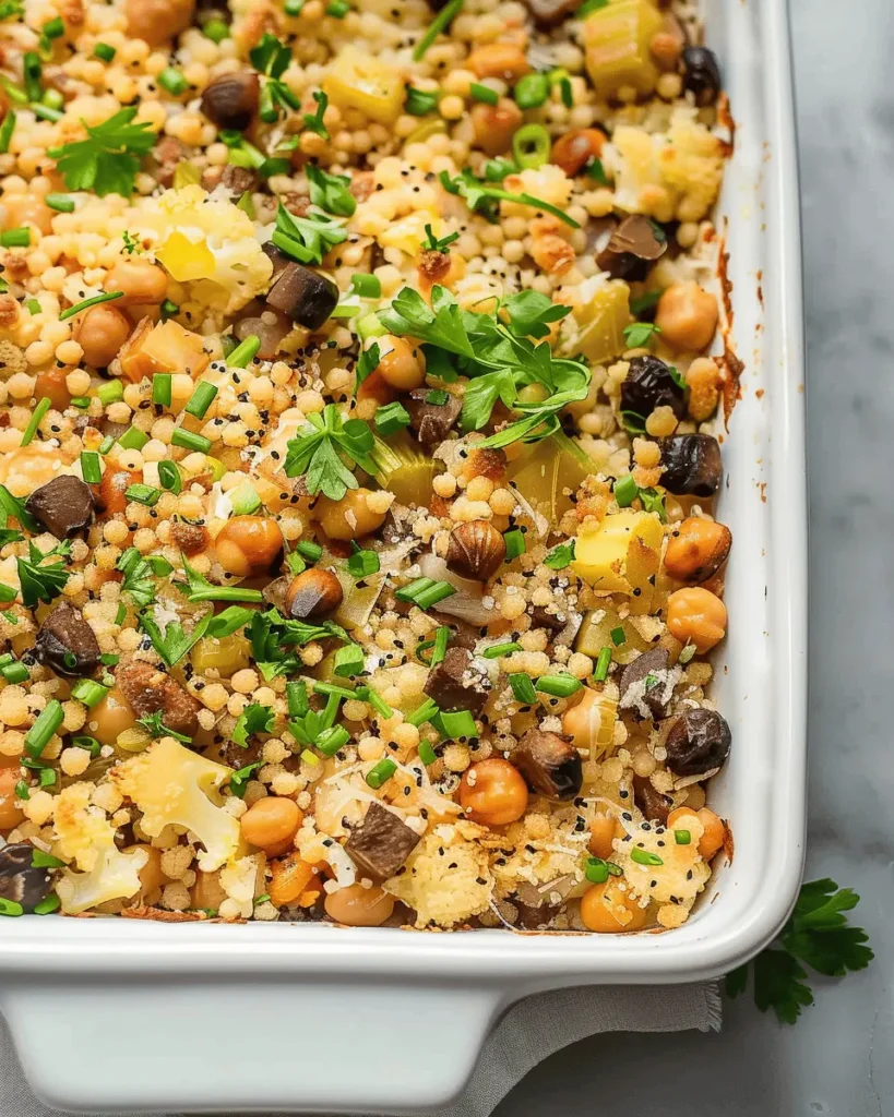 dump and bake vegan casserole