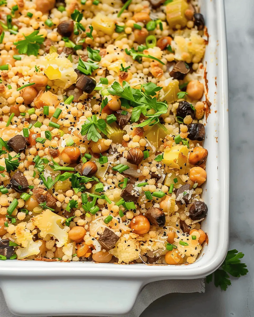 dump and bake vegan casserole
