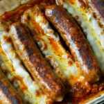 Cheesy Stuffed Italian Sausage