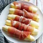 prosciutto wrapped mozzarella bites