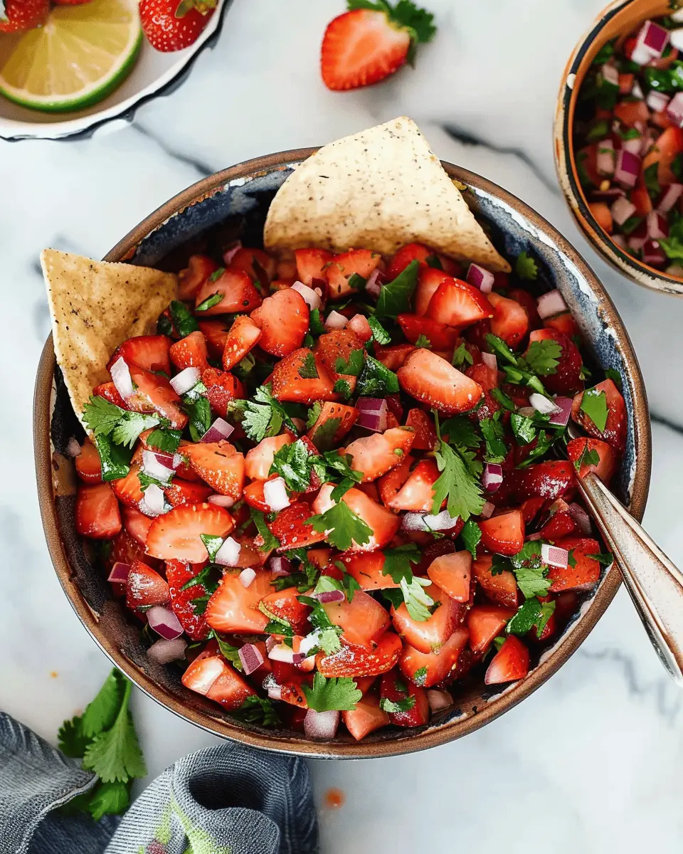 Strawberry Salsa: A Juicy Twist for Your Homemade Meals