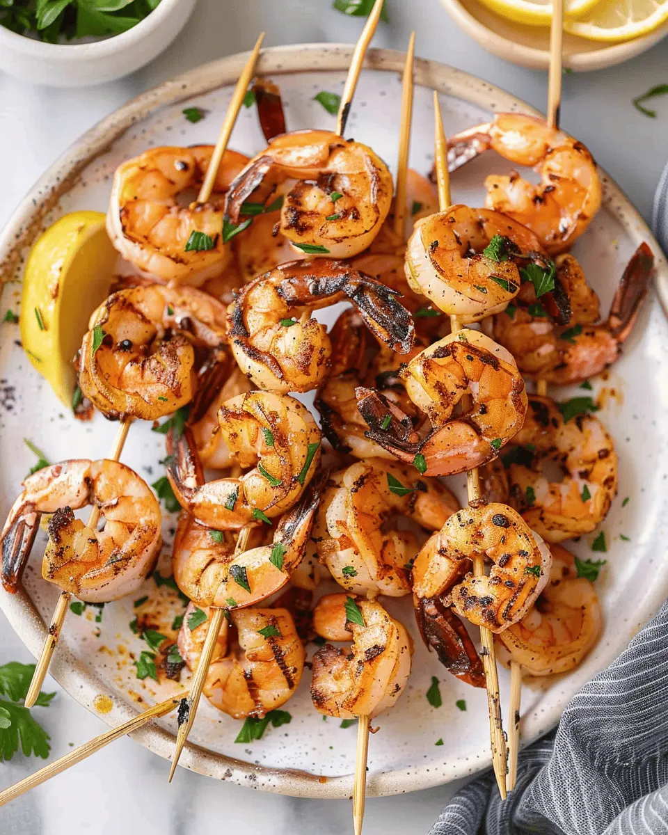 grilled shrimp