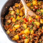 ground beef and potatoes