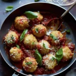 chicken Parmesan Meatballs