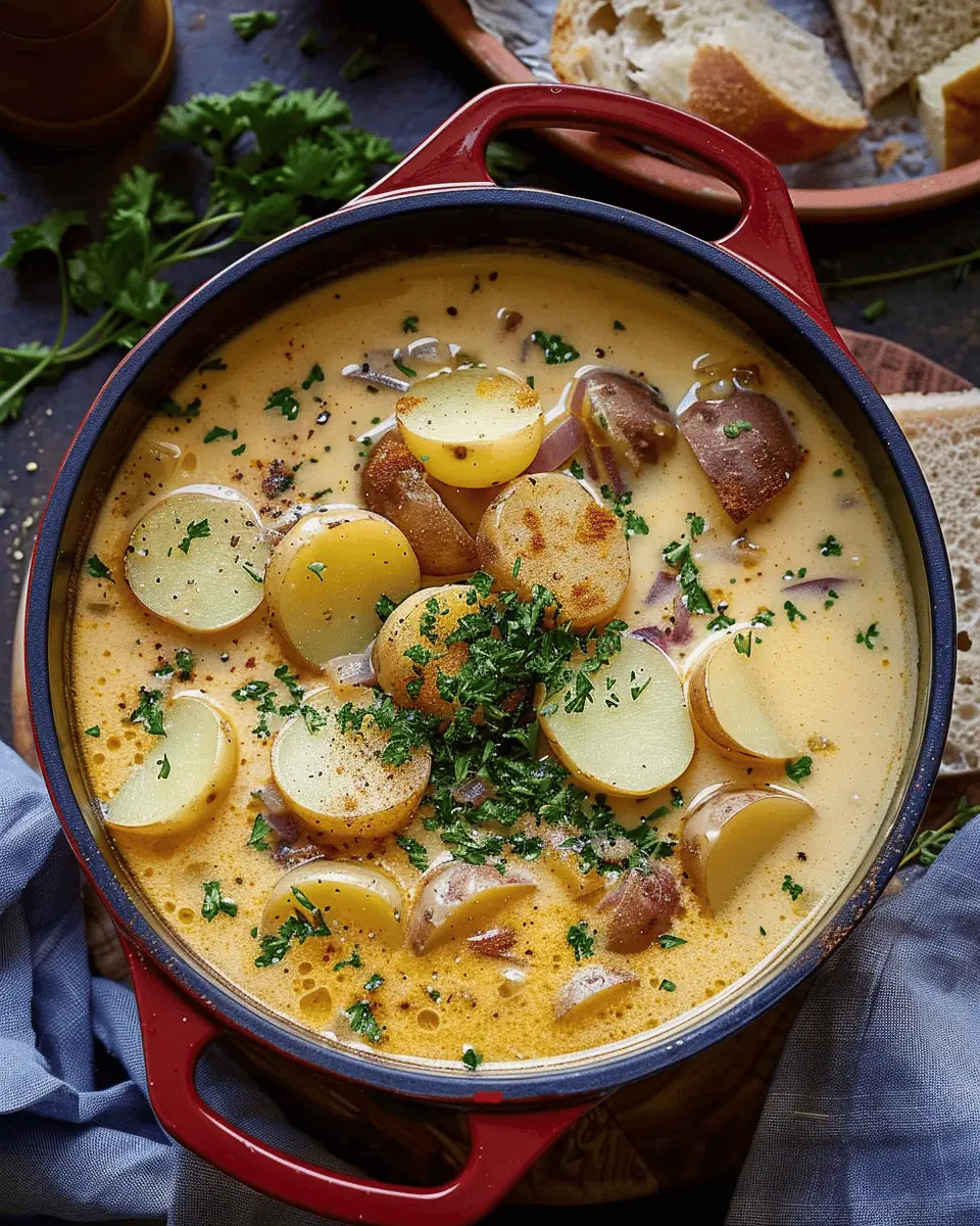 Cajun Potato Soup: Easy Comfort with Turkey Bacon and Chicken Ham