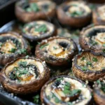 Garlic Butter Grilled Mushrooms