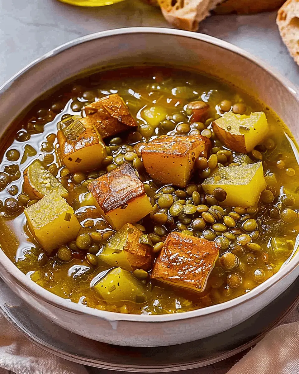 Hearty Lentil and Potato Soup: The Best Comfort Food Recipe