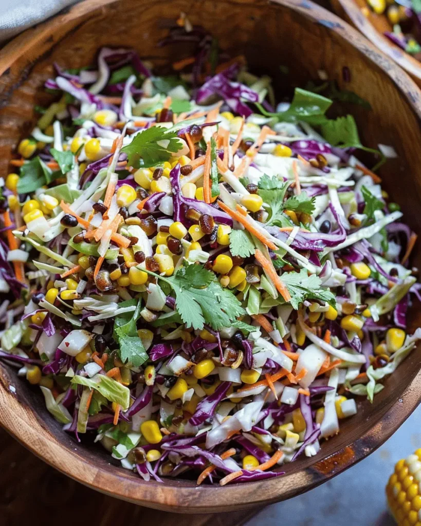 mexican corn coleslaw