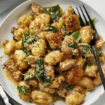 garlic Chicken Gnocchi Skillet