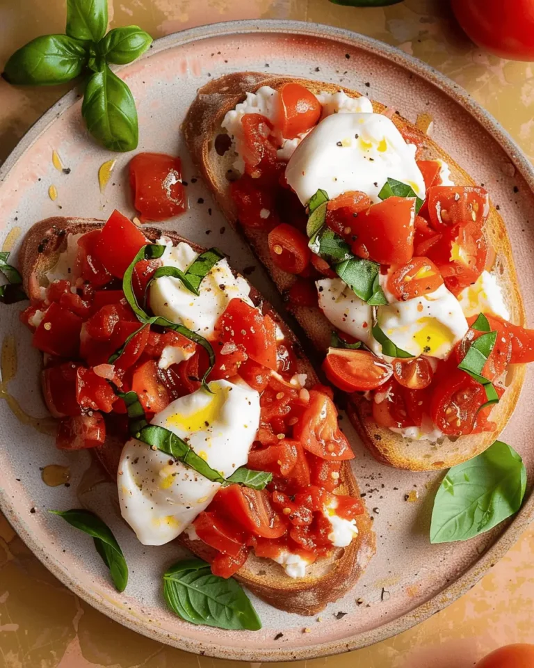 Burrata Bruschetta